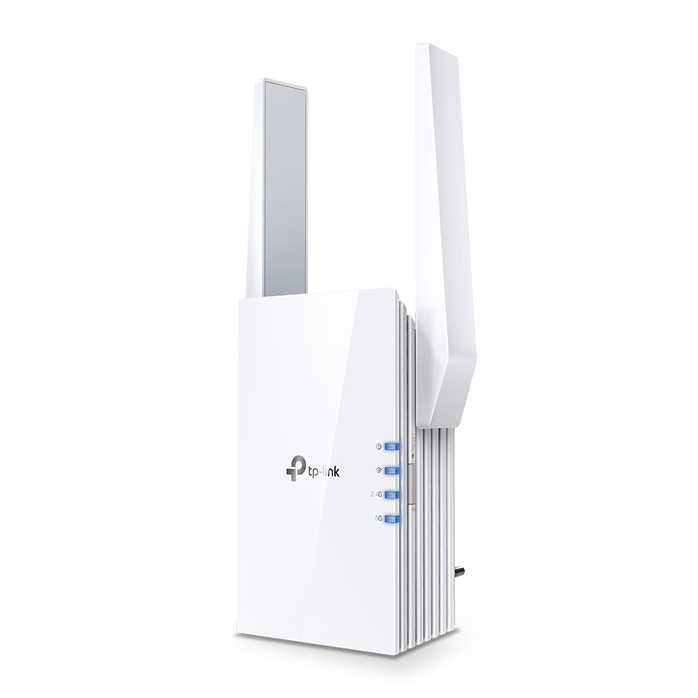 TP-Link Ripetitore Mesh WiFi 6 (RE505X), Amplificatore AX1500 Extender Booster, 1 Porta Gigabit Ethernet, Compatibile Con Tutti I Box Internet