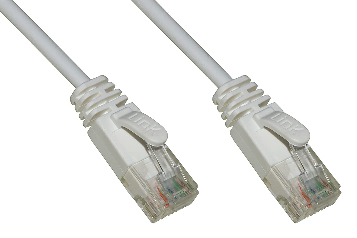 Cavo Rete Categoria 6 Non Schermato Utp Colore Grigio Halogenfree mt 2 Slim LK6U020S - Miniatura 2