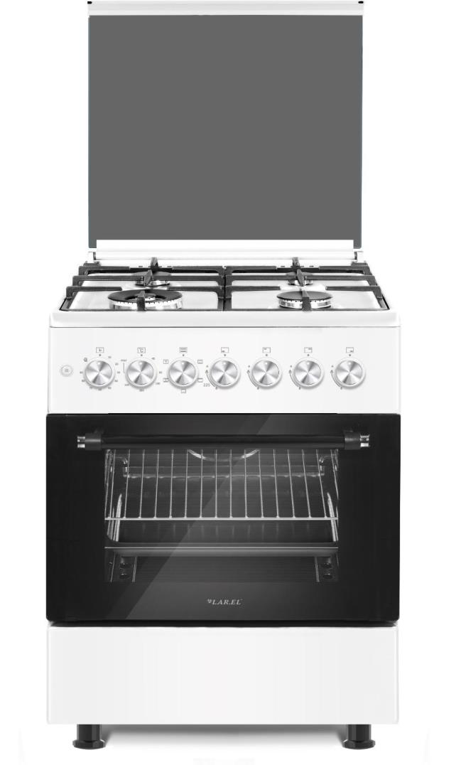 Cucina 60x60 4 Fuochi Bianca Larel CUC.L60EB