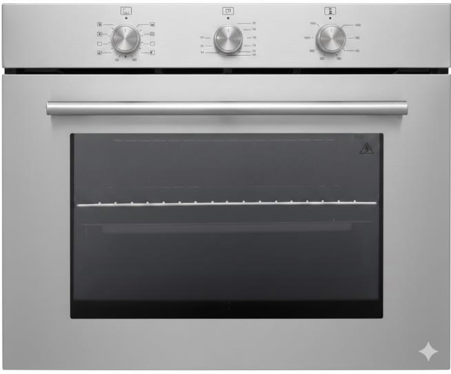 Forno Elettrico da Incasso 60 cm 65 Lt Ventilato Inox Larel FOR.L1308I - Immagine 1