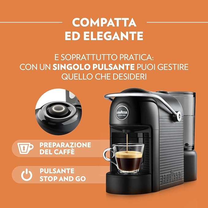 Lavazza Modo Mio, Macchina per Caffé Jolie EVO, 10 bar, per capsule Modo Mio, Nera - Miniatura 3