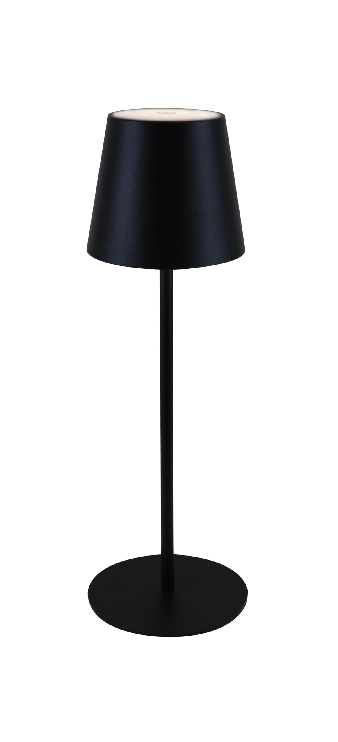 MAJESTIC AGATA - Lampada da tavolo LED senza fili ricaricabile, Lunga durata, Dimmer Touch, Luce Calda-Naturale-Fredda, per interni ed esterni IP54, H37cm, Nero - Miniatura 3