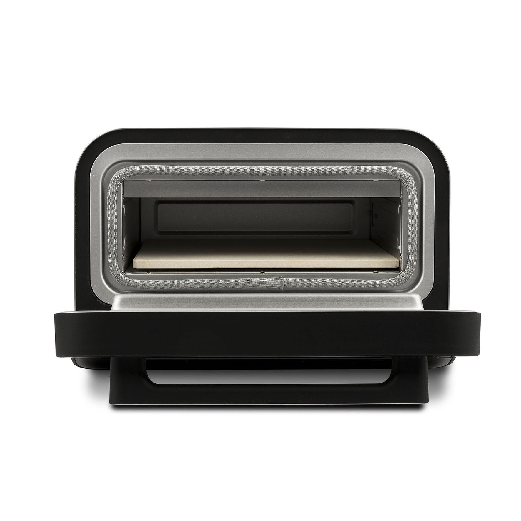 G3 Ferrari G10204 Pizza Pro 2 Minuti, 1700 W, Raggiunge fino 450°C, Pareti fredde,Cottura in 2 minuti, Display digitale con 6 programmi, Pietra refrattaria, Accessori e ricettario inclusi, Grigio/Inox - Miniatura 3