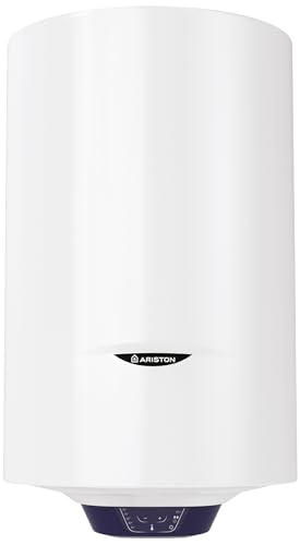Ariston Blu 1 Eco - Scaldabagno Elettrico 80 Litri 45x47x75 (1,5K EU) Installazione Verticale - Boiler Elettrico con Funzione ECO Risparmio Energetico, 1500 Watt, Acciaio Smaltato, Classe Energetica B - Miniatura 2