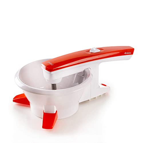 Ariete Passì Orange 2.0 261, Passaverdure Elettrico, 3 Dischi in Dotazione, Smontabile e Lavabile in Lavastoviglie, 25W, Bianco/Arancione - Miniatura 2