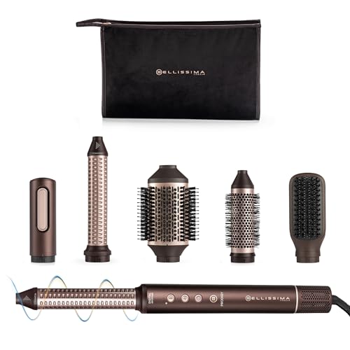 Bellissima Imetec Prodigy Styler digitale ad aria calda 6 in 1, Onde, Ricci, Liscio Volume senza Danni ai Capelli, Motore Digitale, Tecnologia Ion-Ceramic e Tecnologia Coanda, Controllo del Calore - Miniatura 4