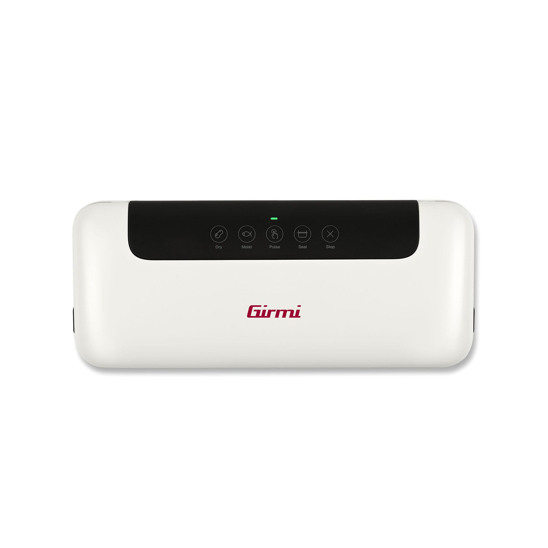 Girmi VT52 Macchina per Sottovuoto, 100 W, Barra Saldante da 4 mm, Sigillatrice da sottovuoto da 70 kPa, Pannello Soft-Touch, Funzionamento Automatico, Incluse 5 Buste da 20x30 cm, Bianco - Miniatura 3