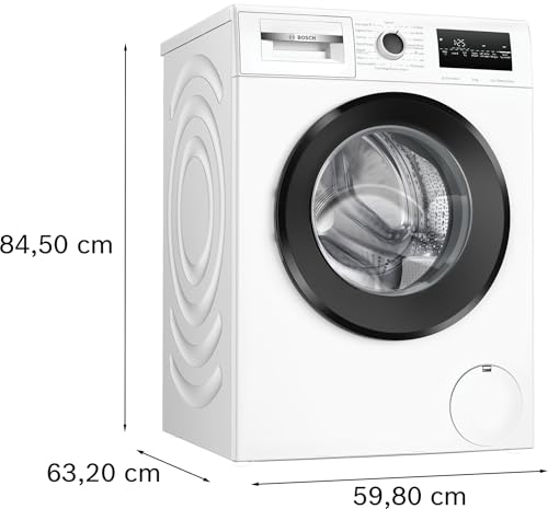Bosch WAN28228IT Serie 4 Lavatrice a carica frontale 8 kg, 1400 giri, Classe A, Motore inverter con 10 anni di garanzia, Riduce le pieghe e facilita la stiratura, Programmi brevi, Bianco, 60 Cm - Miniatura 4