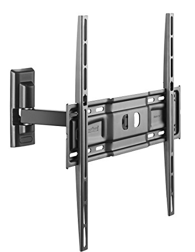 Meliconi CME ER400 - Supporto tv da parete con braccio estendibile, ruotabile e inclinabile per TV 40" - 55", Portata Max 25 Kg, Vesa 200 - 300 - 400 mm Made in Italy - Miniatura 2