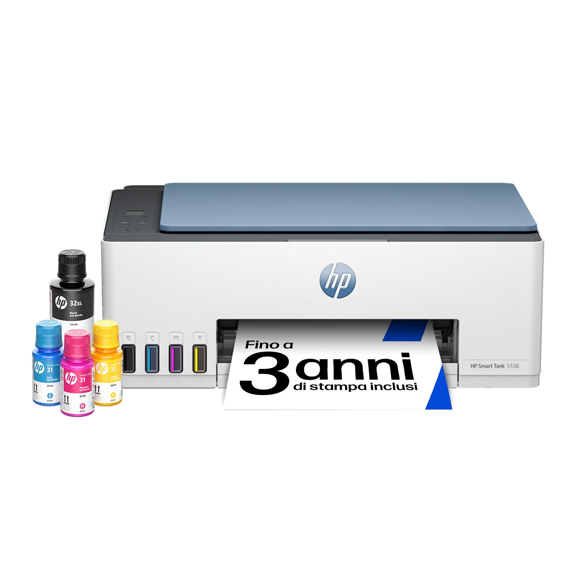HP Stampante Multifunzione Smart Tank 5106