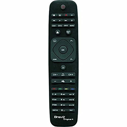 Bravo tc-original-4 telecomando preprogrammata per TV Philips Nero - Miniatura 2
