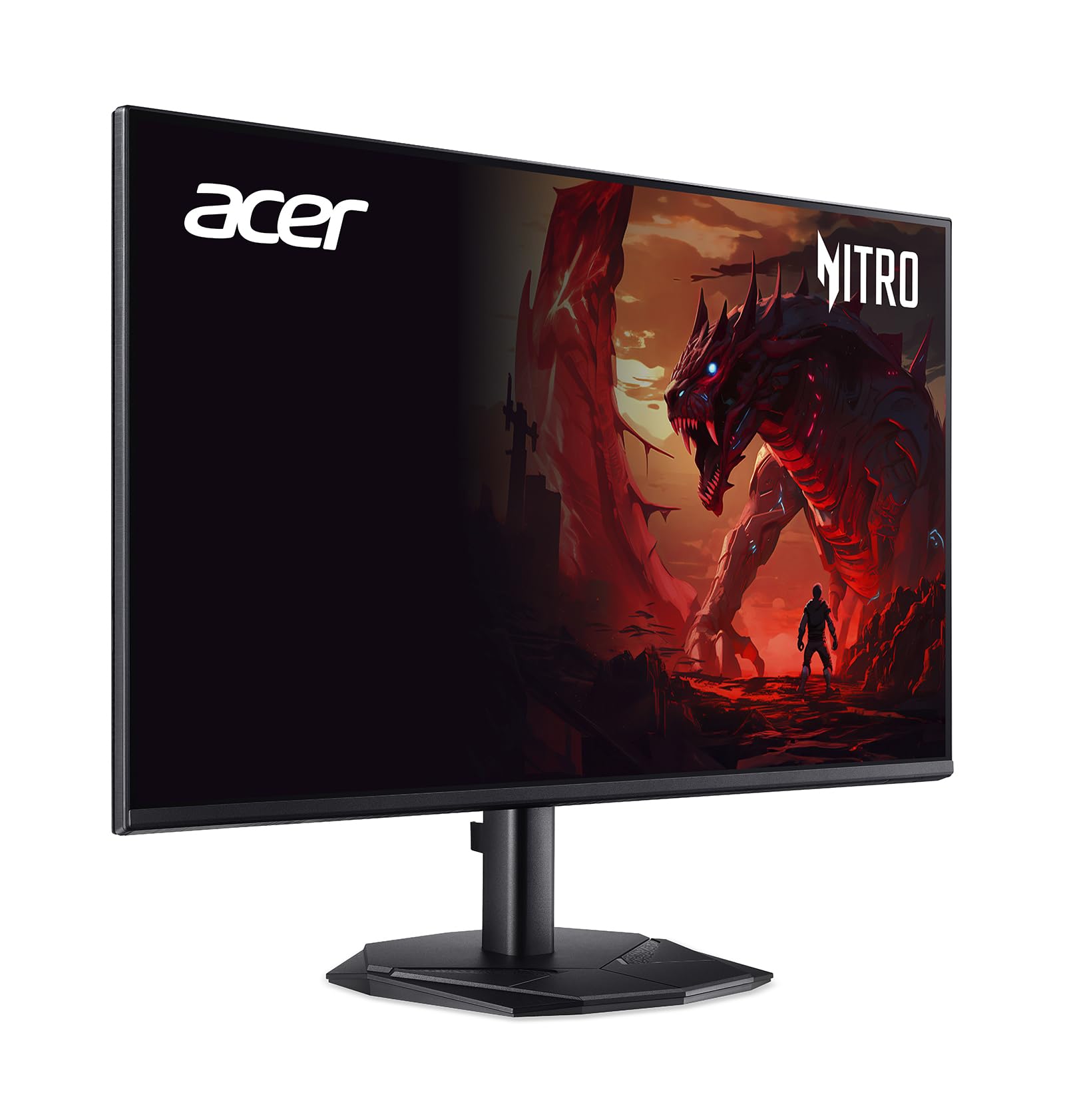 acer Nitro KG242YX1bmiipx Monitor Gaming 23.8", Display FHD IPS 200 Hz, 0,5 ms, FreeSync Premium, Luminosit� 250 nits, HDMI 2.0, DP 1.2, Speaker Integrati, Cavo HDMI Incluso, Nero - Miniatura 3