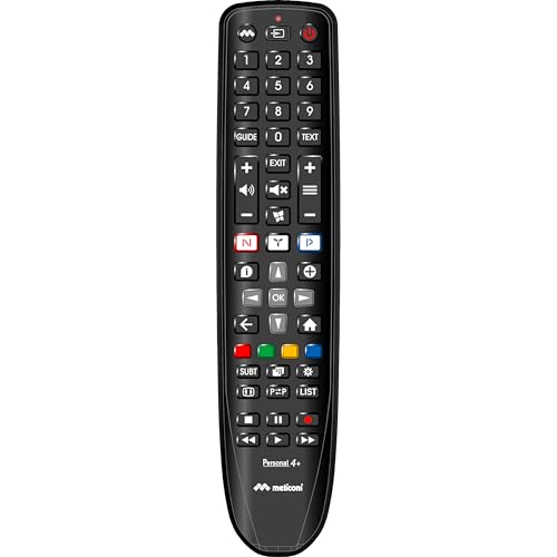 Meliconi Gumbody Personal 4+ Telecomando per TV Philips, Pronto all’Uso, Nessuna Programmazione, Funzione Learn, Antiurto in Gomma, Compatibile Smart TV Philips - Miniatura 2
