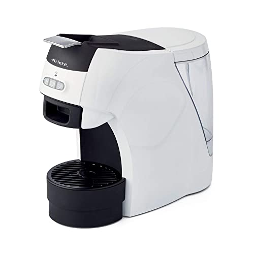 Ariete 1301, Macchina Per Espresso Compatibile Con Cialde Ese Biodegradabili E Macinato In Polvere, Caffè Lungo O Corto, Griglia Regolabile Per Tazza Grande E Piccola, Autospegnimento, 1100 w, Bianco - Miniatura 2