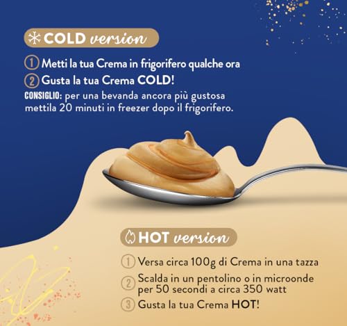 Caff� Borbone CREMA CAFF� BAILEYS - 1 Brick 550g - Crema a base di latte con caff� solubile delattosata, con Baileys - Senza Lattosio e Senza Glutine - Latte e panna Italiani - Miniatura 4