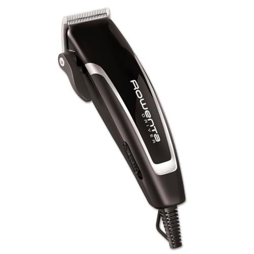 Rowenta TN1603 Driver, Tagliacapelli, Lame in acciaio Inox, Potenza non Stop, Lame progettate per durare 15 anni, 4 pettini fissi, 15 impostazioni da 1 a 12 mm, Nero - Miniatura 2