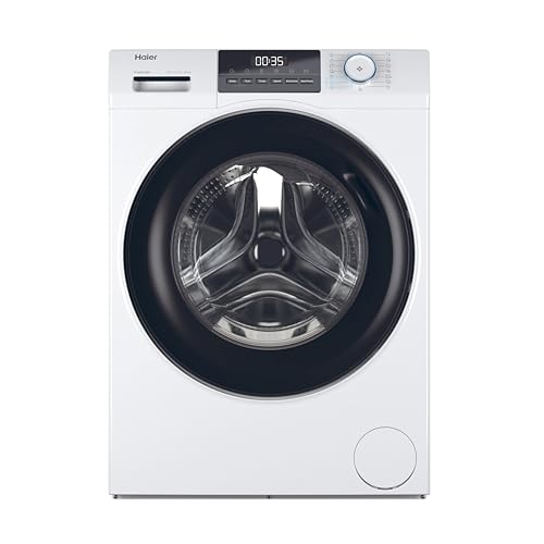 Haier I-Pro Series 1 HW100-BP14929A-S � Lavatrice a carico frontale 10 kg, funzione vapore, motore inverter, trattamento antibatterico, 1400 giri/min, fine differito, rilevatore automatico KG, 15 - Miniatura 2