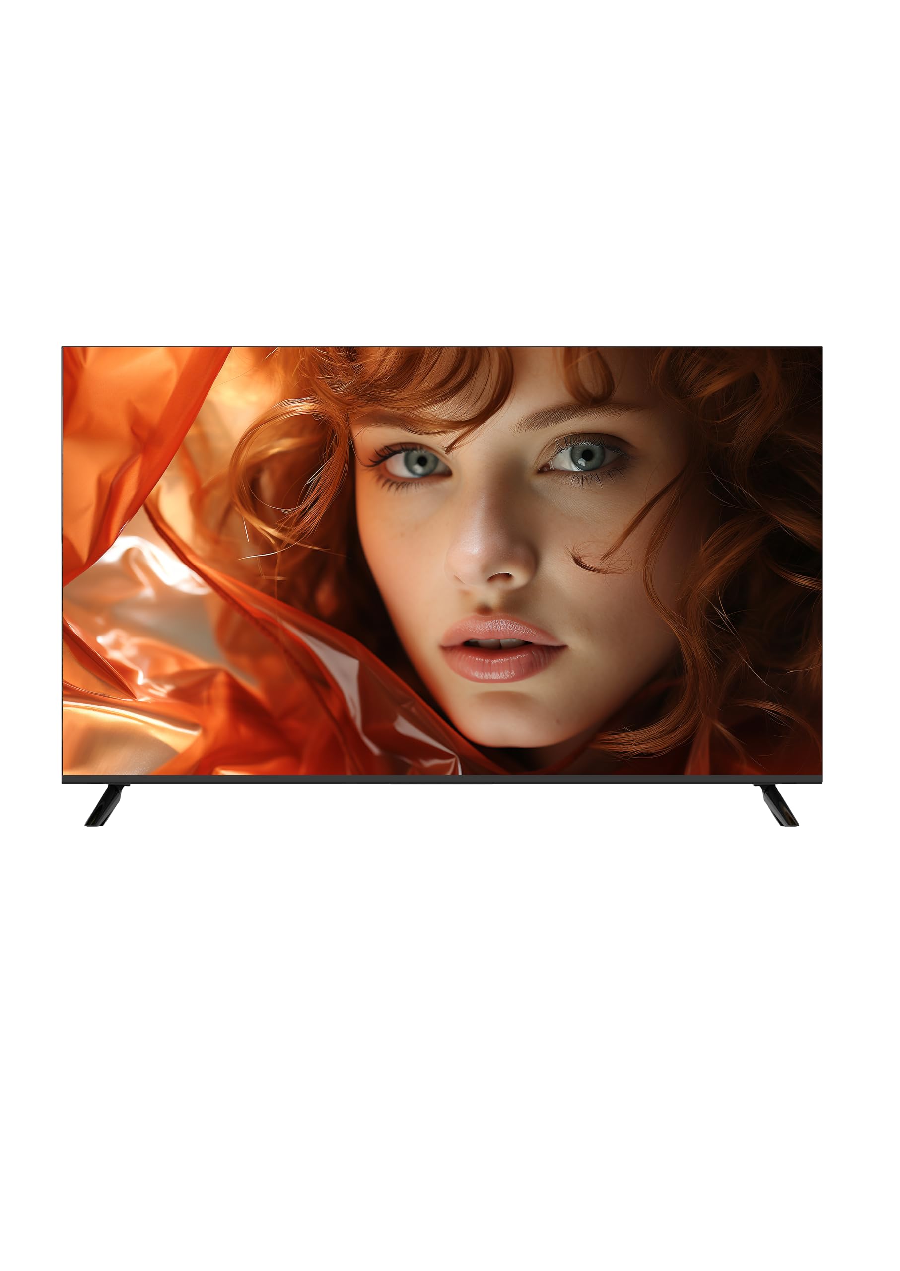 Majestic FL50VD UHD V1 - Televisore SMART LED ULTRA HD 50", Sistema operativo VIDAA, Wi-Fi integrato, DVB-T/T2 e DVB-S/S2, Telecomando, 2 USB, 3 HDMI, Frameless