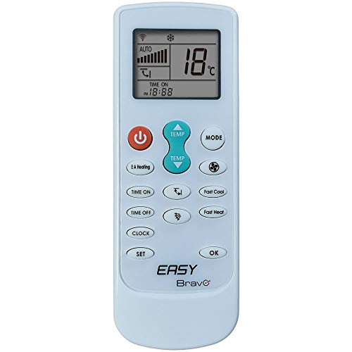 Telecomando universale per condizionatore climatizzatore Easy Bravo, compatibile con i principali marchi (Easy Bravo) - Miniatura 2