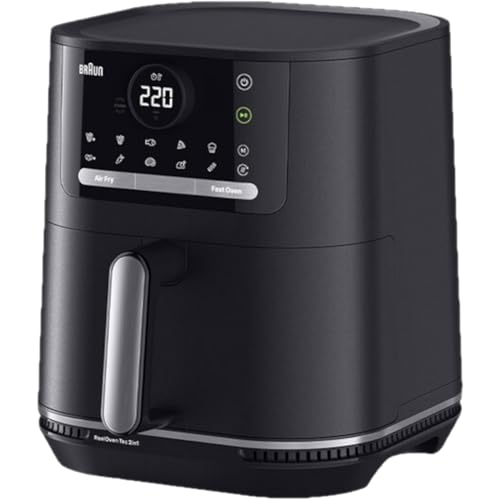 Braun HF5050 Singolo 5,7 L Indipendente 2000 W Friggitrice ad aria calda, 15 programmi Nero - Miniatura 2