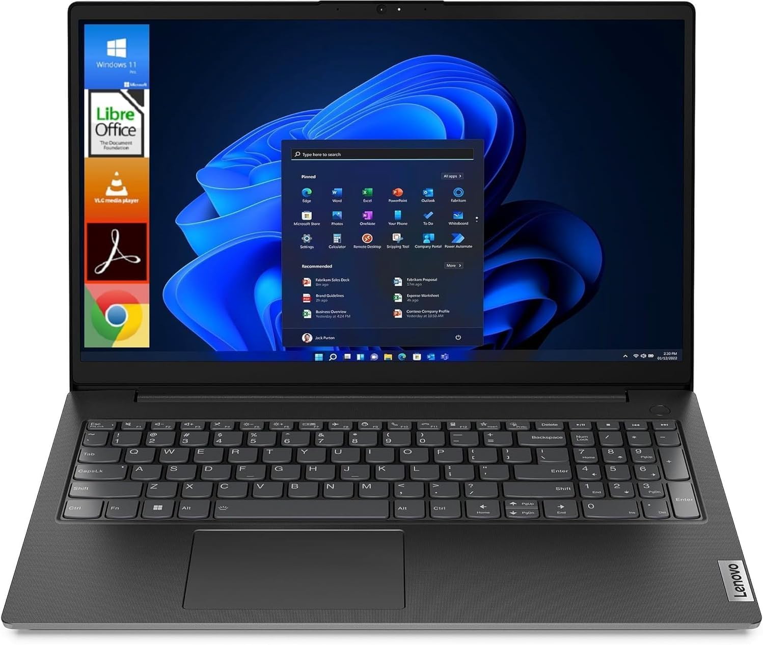 Lenovo Notebook Portatile, V15 G4 IRU, Full HD, Intel i5-13420H, Ram 16 GB DDR4, 1TB SSD NVMe, Windows 11 Pro, Pronto All'Uso