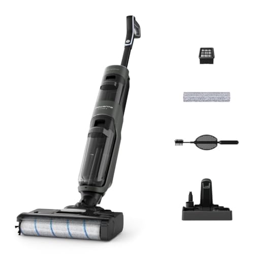 Rowenta X-Clean 4 , Lavapavimenti Senza Fili con Auto-Propulsione e Rilevazione Automatica dello Sporco, Doppio Serbatoio e Sistema di Autopulizia, Autonomia 50' per Tutti i Tipi di Paviment - Miniatura 2