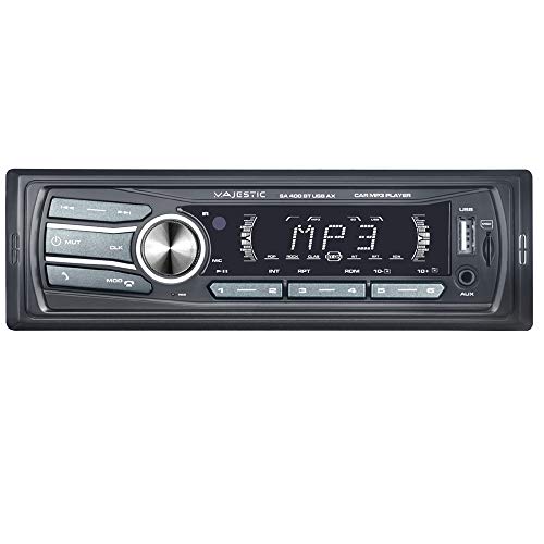 Majestic SA 400 BT USB AX - Sistema Audio Car con Bluetooth, Lettore MP3/WMA da USB/Micro SD, Telecomando, 100W (25W x 4ch), Nero - Miniatura 4