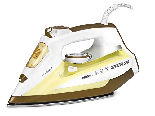 G3 Ferrari G40012 Visir Ferro da Stiro a Vapore, 25000 W, Capacità 300cc, Funzione Self-Clean e Spray, Piastra Inox. Colpo Vapore 140 g/min - Miniatura 2