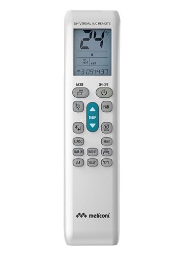 Meliconi AC50 - Telecomando Universale per Climatizzatori, compatibile con quasi tutti i modelli, memoria permanente e funzioni principali - Miniatura 2
