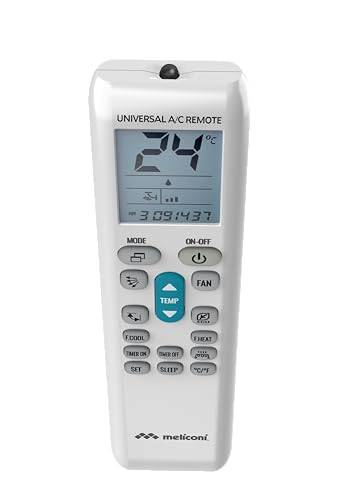 Meliconi AC50 - Telecomando Universale per Climatizzatori, compatibile con quasi tutti i modelli, memoria permanente e funzioni principali - Miniatura 4