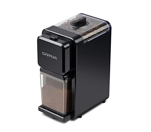 G3 Ferrari G20129 Aroma Sì Macinacaffè Elettrico, 120 W, Grandi capacità 100 g, 3 regolazioni di macinatura, Funzionamento Pulse, Doppia sicurezza, Nero - Miniatura 2