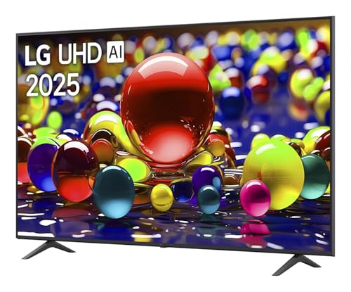 LG 75UA74006LB - TV 75 Pollici, Smart TV 4K DVB-T2 HEVC/H.265 Wi-Fi Classe F colore Blu - Miniatura 2