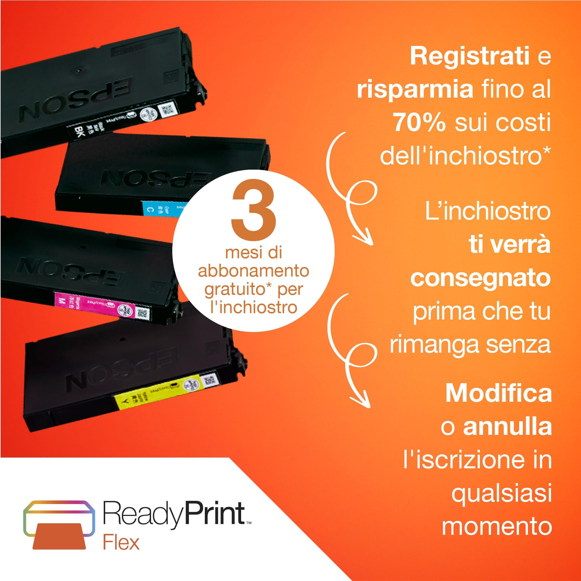 Epson Expression Home XP-4200 Stampante Multifunzione A4 getto d'inchiostro (Stampa Fronte Retro da mobile e su Cloud, Scansione, Copia) Display LCD 6.1cm, WiFi, AirPrint,Cartuce 604 Ananas,Black - Miniatura 3