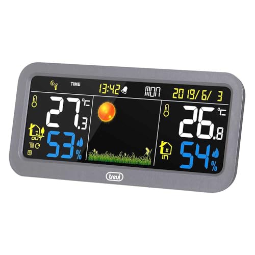 Trevi - ME 3P20 RC Stazione Meteo Radiocontrollata, Grigio, 1 Unità - Miniatura 2