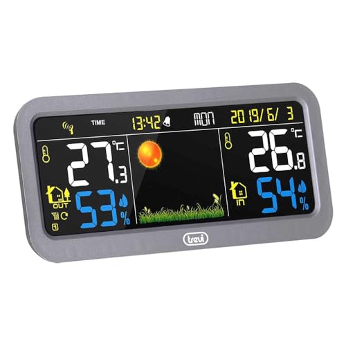 Trevi - ME 3P20 RC Stazione Meteo Radiocontrollata, Grigio, 1 Unità - Miniatura 4