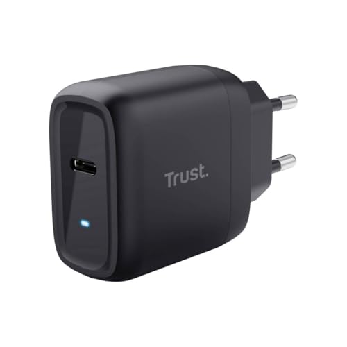 Trust Maxo Caricatore USB-C da 45W, 75% con Materiali Riciclati, Caricatore Rapido con Cavo USB-C da 2m, Adattatore di Alimentazione per iPhone, iPad, Samsung Galaxy, Smartphones, Tablets - Miniatura 2