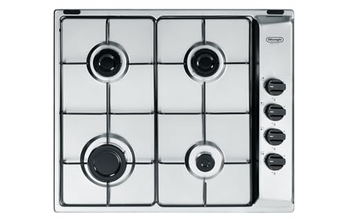 Piano cottura a gas 4 Fuochi Larghezza 60 cm colore Inox - Miniatura 2