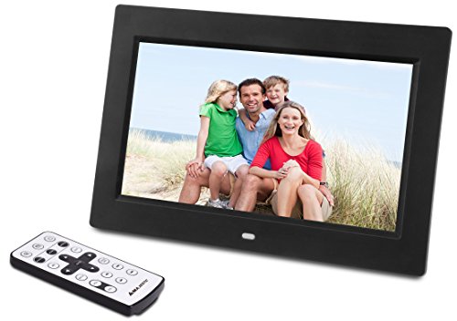 Majestic DF 820 HD MP3 – Cornice fotografica digitale schermo HD 10.1”, formato 16:9, Riproduce video/immagini/musica, ideale per espositori, Ingressi USB e SD, telecomando, Nero - Miniatura 2