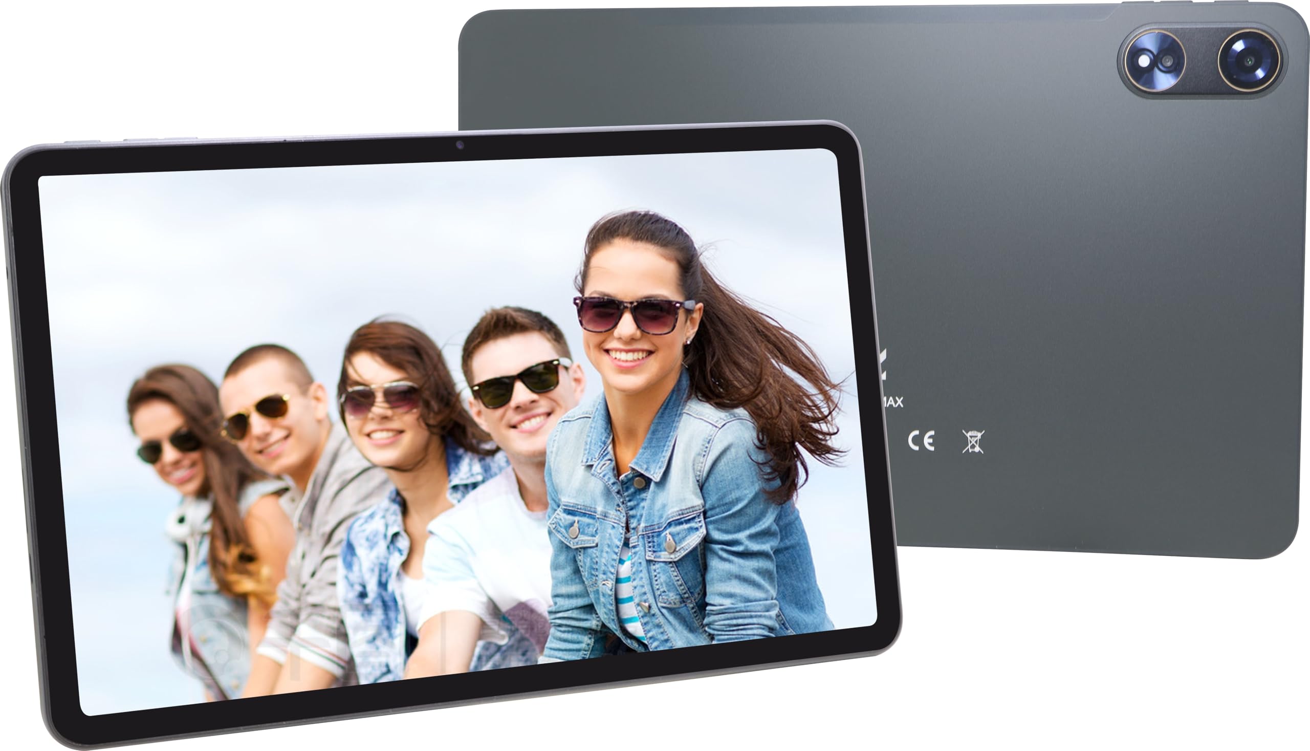 MAJESTIC TAB 922 MAX - Tablet 12" IPS HD PLUS (2000x1200), WI-FI e 4G, Octa Core, memoria 128G, RAM 8G, Android 14, doppia camera, GPS - Miniatura 3