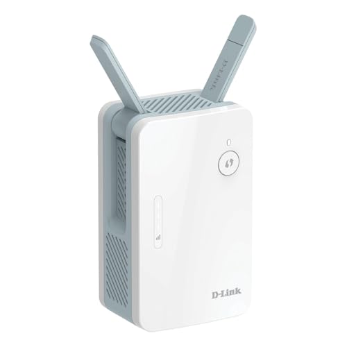 D-Link E15 Range Extender Mesh EAGLE PRO AI AX1500, ripetitore Wi-Fi, hotspot con porta Gigabit, MU-MIMO, OFDMA, Indicatore di segnale con AI, plug and play, WPS, WPA3 - Miniatura 2