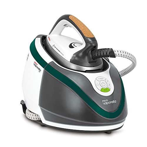 Polti Vaporella Next VN18.65, Ferro da stiro con Caldaia ad Alta Pressione Max 7,2 Bar, Potenza 2200 W, Funzione Turbo e Eco, autonomia illimitata, Serbatoio 1,3 L, Steam Pulse 450g, Bianco e Verde - Miniatura 2