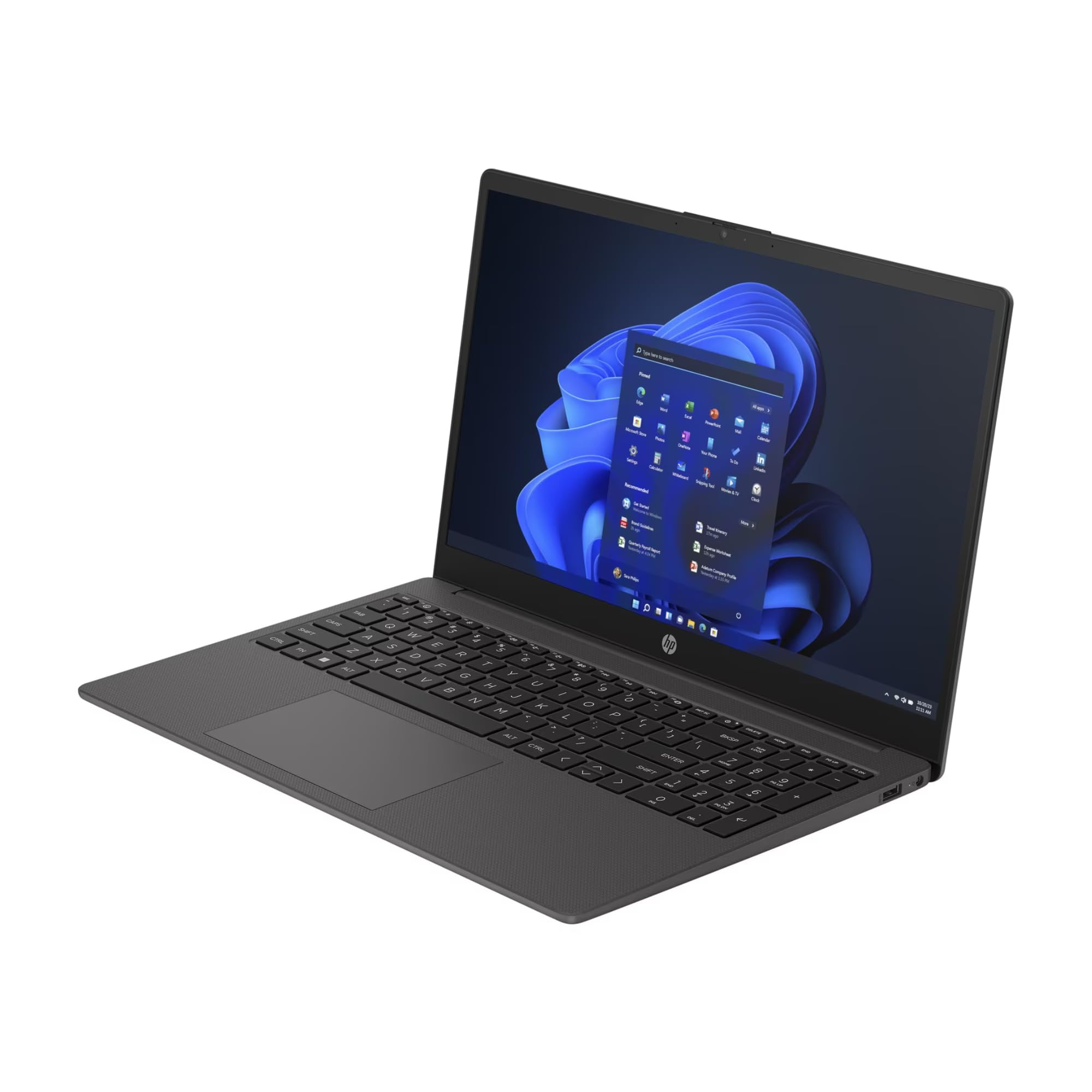 HP 250R G9, Computer Portatile Notebook, Intel 5-120u 10 Core 1.4Ghz, Display 15.6'' FHD, Ram 16GB, SSD 512GB, Windows 11, Pronto all'uso con Libre Office + Borsa e Mouse - Miniatura 3