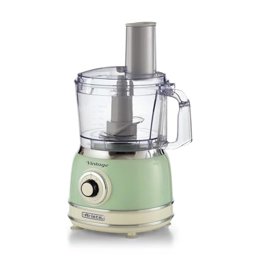 Ariete 1781 Robot da cucina Vintage, 1000W, Capacità 1,2 L, Per preparazione impasti, Verde - Miniatura 2