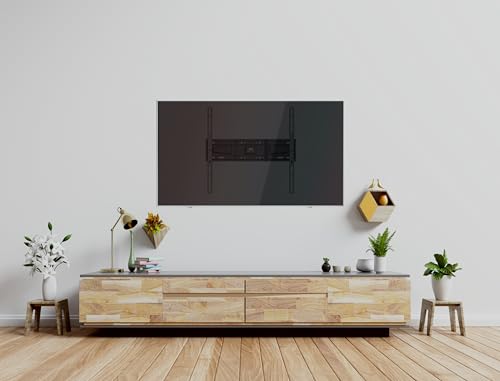 Meliconi Slimstyle Plus 400 S, Supporto TV Parete Fisso Ultra Sottile per TV a Schermo Piatto da 40" a 82", Staffa TV con VESA 200-300-400, Portata 50 Kg, Made in Italy, Nero - Miniatura 4