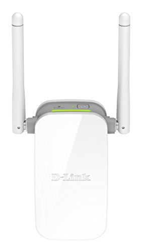D-Link DAP-1325 Ripetitore Wireless Universale N300, 1 Porta 10/100Mbps per funzionalità di Access Point, Pulsante WPS, 2 Antenne, Bianco