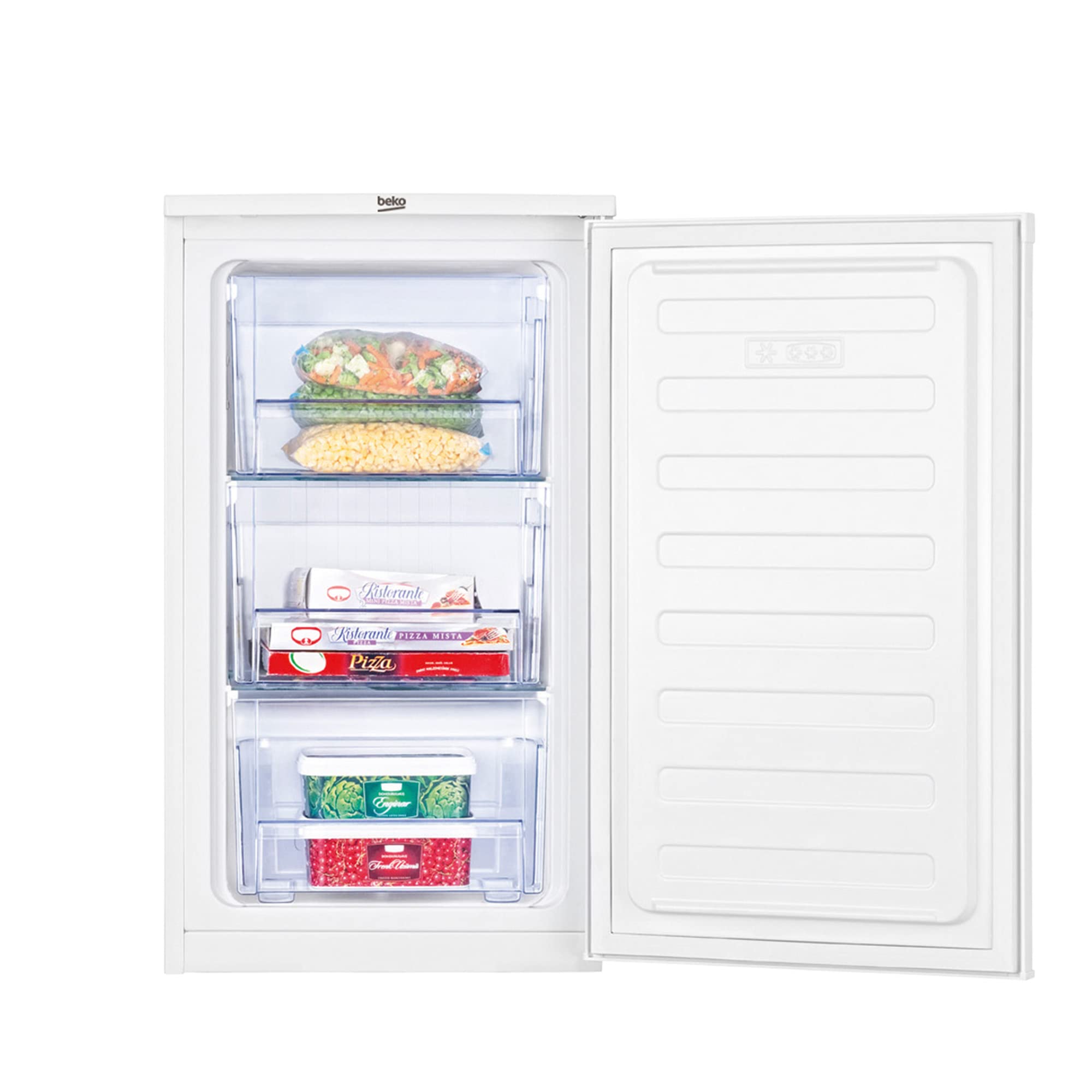 Beko FS166020 congelatore Libera installazione Verticale Bianco 65 L - Miniatura 3