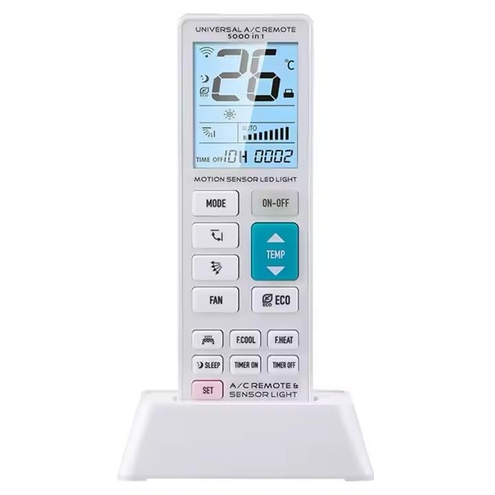 BRAVO TELECOMANDO UNIVERSALE PER CONDIZIONATORI+LUCE LED E SENSORE 92102156