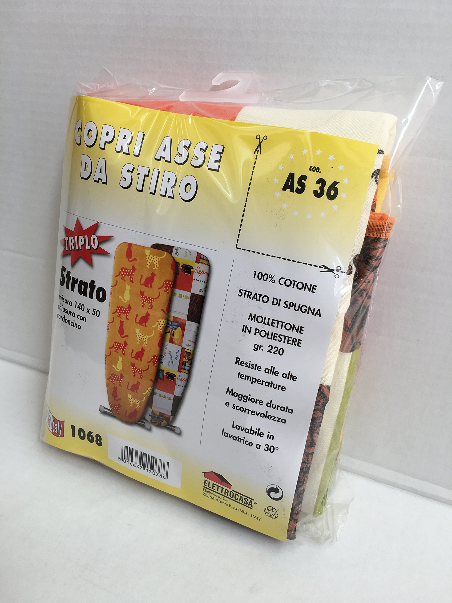ELETTROCASA AS 36 COPRIASSE da Stiro Triplo Strato