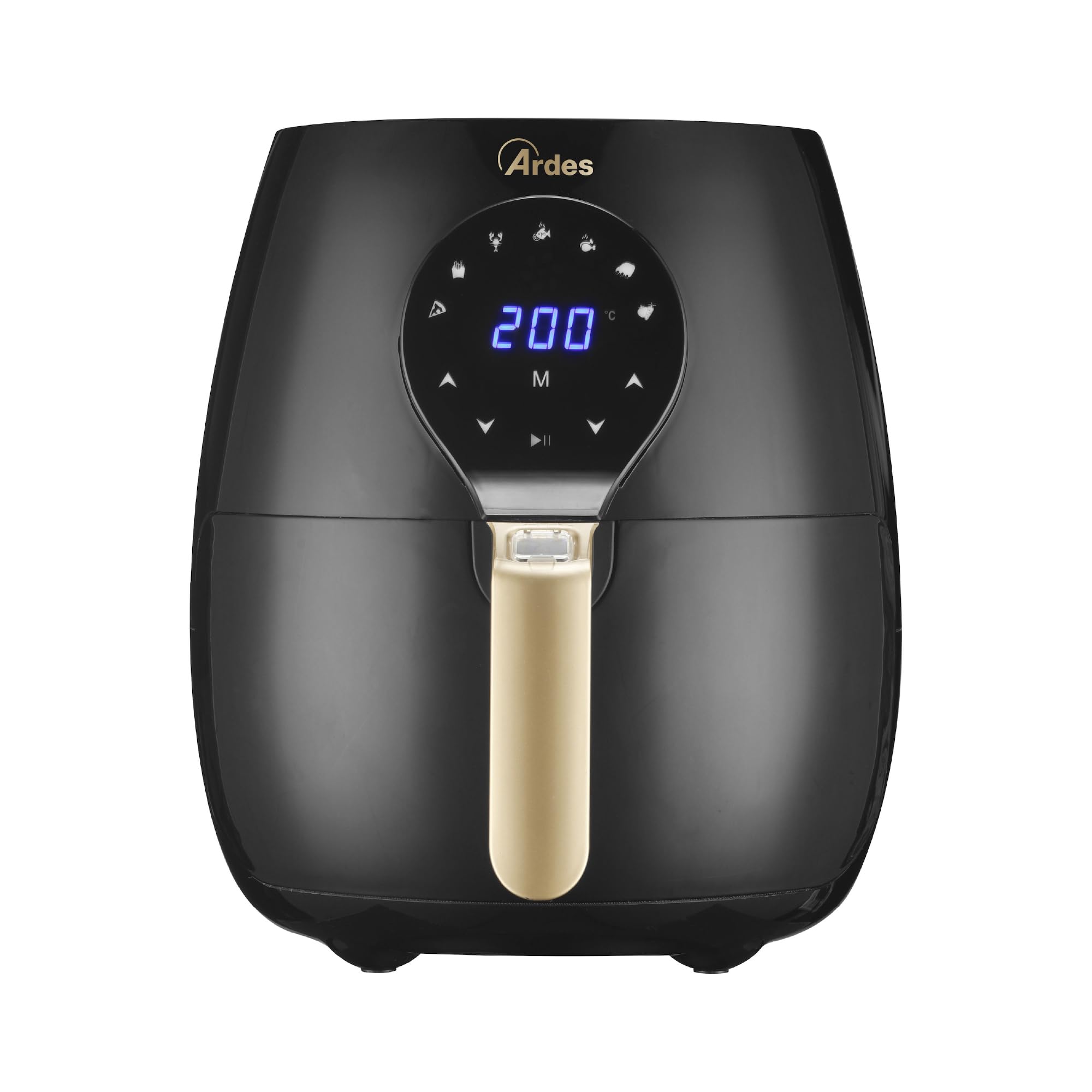 Ardes Eldorada Maxi AR1K33 - Friggitrice ad aria 5 litri - Airfryer con tecnologia Rapid Air - Air fryer 7 in 1, temperatura e timer regolabili, display digitale touch - Miniatura 2