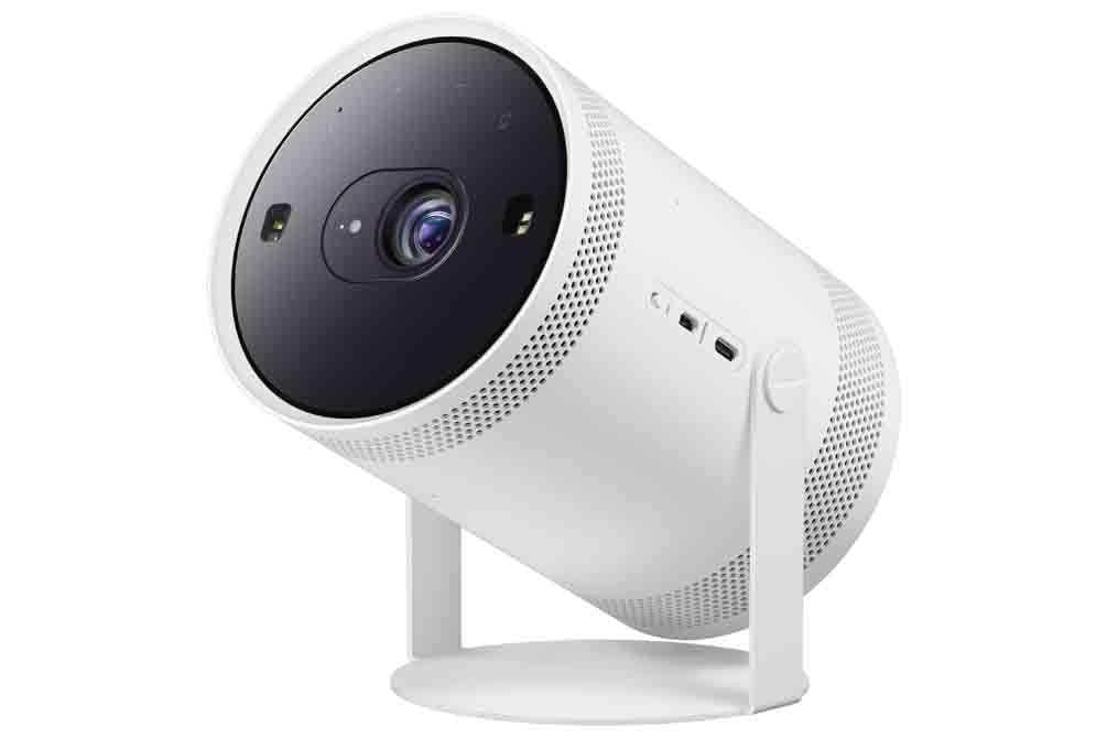 Samsung The Freestyle 2nd generation LFF3C Proiettore Portatile FHD Wi-Fi, Schermo Fino a 100'', USB, Auto Focusing e Leveling, Suono a 360°, Smart TV, Bianco, 2023 - Miniatura 7